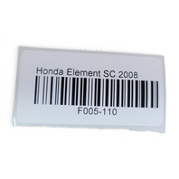 Honda Element 07-08 Overhead Console Map Light Panel 83255-SCV-A01ZB, F005, OEM, 2007, 2008