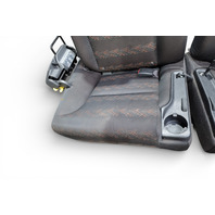Honda Element 08-11 Rear Seat Set Right/Left Side Black/Gray Cloth, F005, OEM, 2008, 2009, 2010, 2011