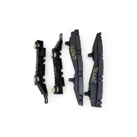 Acura TL 04-08 Rear Left/Driver and Right/Passenger Bumper Retainer Bracket Set, 71593-SEP-A00, F006, OEM, 2004, 2005, 2006, 2007, 2008