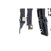 Acura TL 04-08 Rear Left/Driver and Right/Passenger Bumper Retainer Bracket Set, 71593-SEP-A00, F006, OEM, 2004, 2005, 2006, 2007, 2008