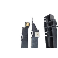 Acura TL 04-08 Rear Left/Driver and Right/Passenger Bumper Retainer Bracket Set, 71593-SEP-A00, F006, OEM, 2004, 2005, 2006, 2007, 2008