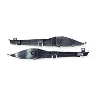 Acura TL 04-08 Front Left/Driver and Right/Passenger Bumper Retainer Bracket Set, F006, OEM, 2004, 2005, 2006, 2007, 2008