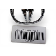 Acura TL 04-08 Trunk Deck Lid Emblem "ACURA", "TL", "TYPE-S" 75701-SEP-A00, F006, OEM, 2004, 2005, 2006, 2007, 2008