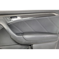 Acura TL 07-08 Front Right Door Panel Trim Black 83536-SEP-A13ZA, F006, OEM, 2007, 2008