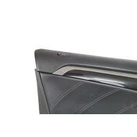 Acura TL 07-08 Type-S Front Left Door Panel Lining Trim Black, 83586-SEP-A13ZA, F006, OEM, 2007, 2008