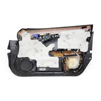 Acura TL 07-08 Type-S Front Left Door Panel Lining Trim Black, 83586-SEP-A13ZA, F006, OEM, 2007, 2008