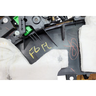 Acura TL 07-08 Type-S Front Left Door Panel Lining Trim Black, 83586-SEP-A13ZA, F006, OEM, 2007, 2008