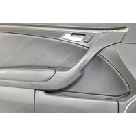 Acura TL 07-08 Type-S Front Left Door Panel Lining Trim Black, 83586-SEP-A13ZA, F006, OEM, 2007, 2008