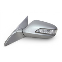 Acura TL 07-08 Left/Driver Side View Mirror Silver Metallic 76250-SEP-A12ZF, F006, OEM, 2007, 2008