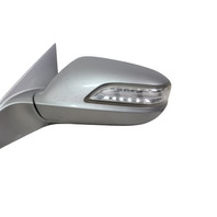 Acura TL 07-08 Left/Driver Side View Mirror Silver Metallic 76250-SEP-A12ZF, F006, OEM, 2007, 2008