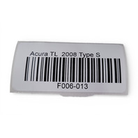 Acura TL 07-08 Left/Driver Side View Mirror Silver Metallic 76250-SEP-A12ZF, F006, OEM, 2007, 2008