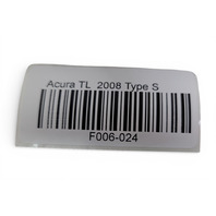 Acura TL 07-08 Type-S Quarter Panel Marker Right/Passenger Side 33650-SEP-A11, F006, OEM, 2007, 2008