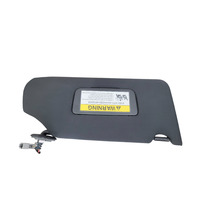 Acura TL 07-08 Sun Visor Sunvisor Left/Right Set Black, 83280-SEP-A02ZE, F006, OEM, 2007, 2008