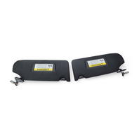 Acura TL 07-08 Sun Visor Sunvisor Left/Right Set Black, 83280-SEP-A02ZE, F006, OEM, 2007, 2008