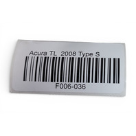 Acura TL 07-08 Type-S Front Head Rest Left/Right, Black, 81140-SEP-A31ZA, F006, OEM, 2007, 2008