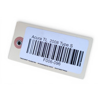 Acura TL 07-08 Type-S Front Center Grill Grille 75705-SEP-A20ZA, F006, OEM, 2007, 2008