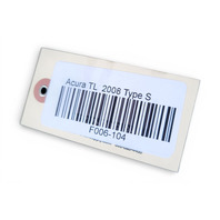 Acura TL 04-08 Front License Plate Mount Bracket, 71145-SEP-A00, F006, OEM, 2004, 2005, 2006, 2007, 2008