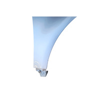 Acura TL 04-08 Fender Assembly Right/Passenger Side, Silver Metallic, 04620-SEP-A91ZZ, F006, OEM, 2004, 2005, 2006, 2007, 2008