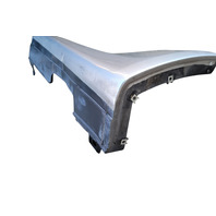 Acura TL 07-08 Rocker Panel Molding Left/Driver Silver Metallic, 71850-SEP-A21ZD, F006, OEM, 2007, 2008