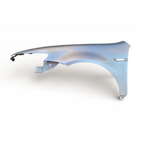 Acura TL 04-08 Fender Assembly Left/Driver Side, Silver Metallic, 04630-SEP-A91ZZ, F006, OEM, 2004, 2005, 2006, 2007, 2008