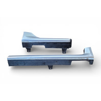 Acura TL 07-08 Rocker Panel Molding Assembly Right/Passenger Silver Metallic, 71800-SEP-A21ZD, F006, OEM, 2007, 2008