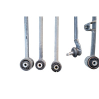 Acura TL 04-08 Rear Left Driver Suspension Control Arm Set (4) F006, OEM, 2004, 2005, 2006, 2007, 2008