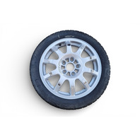 Acura TL 04-08 Type-S Spare Tire Wheel Donut Disc Rim T145/70/R17, 42700-SEP-A21, F006, OEM, 2004, 2005, 2006, 2007, 2008