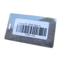 Acura TL 04-08 Headlight Bracket Side Beam, Left/Right Set, 71140-SEP-A00ZZ, 71190-SEP-A00ZZ, F006, OEM, 2004, 2005, 2006, 2007, 2008