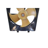 Acura TL 04-08 Radiator Condenser Cooling Fan Motor w/Shroud Set, F006, OEM, 2004, 2005, 2006, 2007, 2008