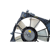 Acura TL 04-08 Radiator Condenser Cooling Fan Motor w/Shroud Set, F006, OEM, 2004, 2005, 2006, 2007, 2008
