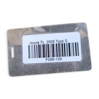 Acura TL 04-08 Knuckle Spindle Front Right/Passenger M/T, 51210-SEP-A01, F006, OEM, 2004, 2005, 2006, 2007, 2008