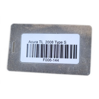 Acura TL 07-08 Type-S, Brake Caliper, Rear Left/Right Set, 43019-SEP-A51, F006, OEM, 2007, 2008