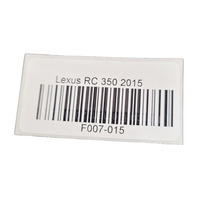 2015-2017 Lexus RC350 Front Door Panel Trim Left/Driver Black 67620-24600-C1, F007, OEM, 2015, 2016, 2017