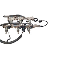 2015-2018 Lexus RC350 Fuel Injectors With Delivery Pipe Right/Left, 23808-31070, F007, OEM, 2015, 2016, 2017, 2018