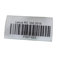 2015-2018 Lexus RC350 Fuel Injectors With Delivery Pipe Right/Left, 23808-31070, F007, OEM, 2015, 2016, 2017, 2018