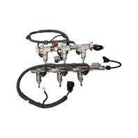 2015-2018 Lexus RC350 Fuel Injectors With Delivery Pipe Right/Left, 23808-31070, F007, OEM, 2015, 2016, 2017, 2018