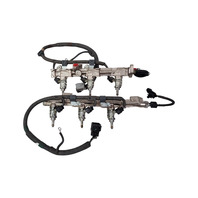 2015-2018 Lexus RC350 Fuel Injectors With Delivery Pipe Right/Left, 23808-31070, F007, OEM, 2015, 2016, 2017, 2018