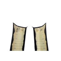 2015-2024 Lexus RC350 Front Pillar Cover Trim Garnish Exterior Right/Left Set, F007, OEM, 2015, 2016, 2017, 2018, 2019, 2020, 2021, 2022, 2023, 2024