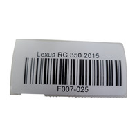 2015-2024 Lexus RC350 Front Pillar Cover Trim Garnish Exterior Right/Left Set, F007, OEM, 2015, 2016, 2017, 2018, 2019, 2020, 2021, 2022, 2023, 2024