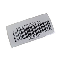 2015-2018 Lexus RC350 Front Right/Passenger Seatbelt Seat Belt 73210-24240-C0, F007, OEM, 2015, 2016, 2017, 2018