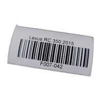 2015-2024 Lexus RC350 Curtain Air Side Bag Left/Driver Side, 62180-24010, F007, OEM, 2015, 2016, 2017, 2018, 2019, 2020, 2021, 2022, 2023, 2024