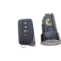 2015-2016 Lexus RC350 Engine Start Stop Ignition Switch Button, Key Transmitter, 89611-53030, F007, OEM, 2015, 2016