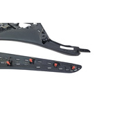 2015-2019 Lexus RC350 Front Left/Right Driver Center Console Cover Panel Trim Set (2), F007, OEM, 2015, 2016, 2017, 2018, 2019