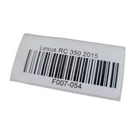 2015-2019 Lexus RC350 Front Left/Right Driver Center Console Cover Panel Trim Set (2), F007, OEM, 2015, 2016, 2017, 2018, 2019