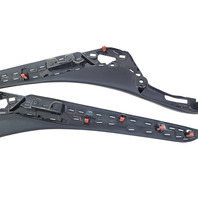 2015-2019 Lexus RC350 Front Left/Right Driver Center Console Cover Panel Trim Set (2), F007, OEM, 2015, 2016, 2017, 2018, 2019