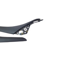 2015-2019 Lexus RC350 Front Left/Right Driver Center Console Cover Panel Trim Set (2), F007, OEM, 2015, 2016, 2017, 2018, 2019