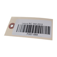 2015-2022 Lexus RC350 Center Gear Transmission Shifter Assembly 33550-53310, F007, OEM, 2015, 2016, 2017, 2018, 2019, 2020, 2021, 2022