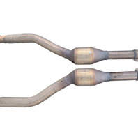 2015-2017 Lexus RC350 Center Exhaust Pipe Muffler Front 17410-31B80, F007, OEM, 2015, 2016, 2017