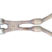 2015-2017 Lexus RC350 Center Exhaust Pipe Muffler Front 17410-31B80, F007, OEM, 2015, 2016, 2017