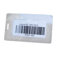 2015-2019 Lexus RC350 Front Bumper Energy Absorber Mounting, 52143-24050, F007, OEM, 2015, 2016, 2017, 2018, 2019